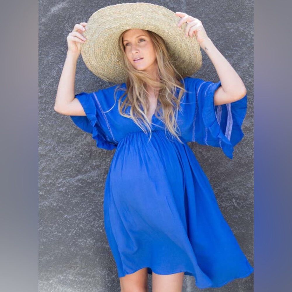 Fillyboo | Maternity| Blue Everloving Tunic | Size Medium - Picture 1 of 7